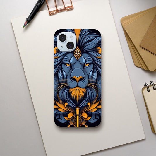Regal Lion of Valor iPhone Tough Case - ROMAG Store