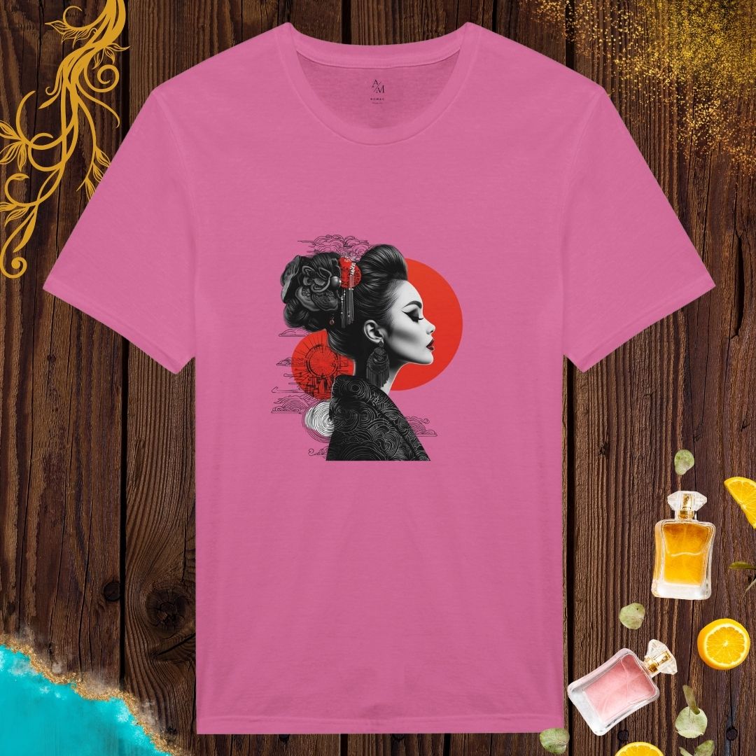 Cultures from around the world T-shirt: Geisha