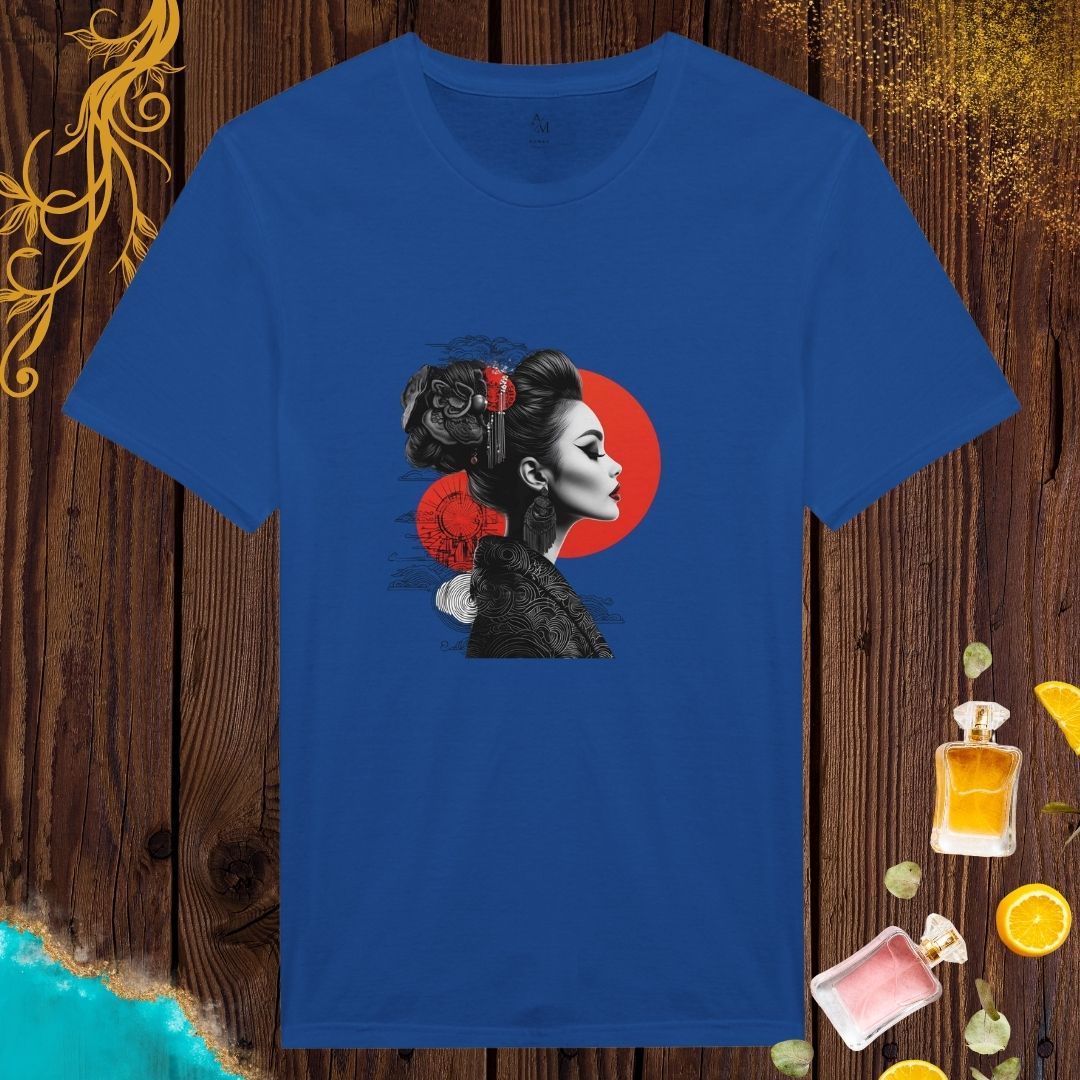 Cultures from around the world T-shirt: Geisha