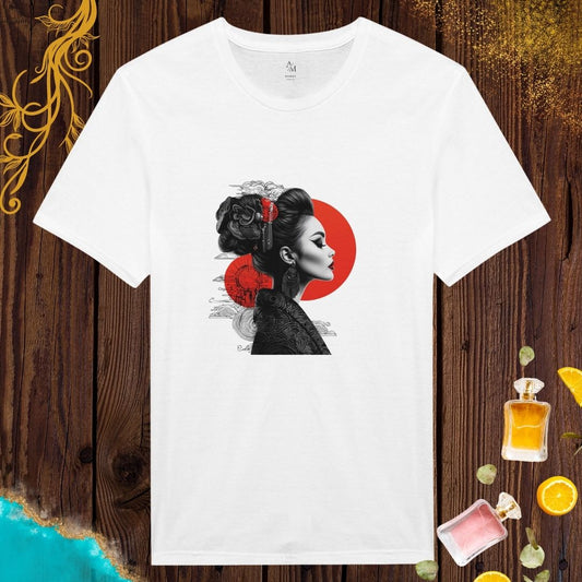 Cultures from around the world T-shirt: Geisha