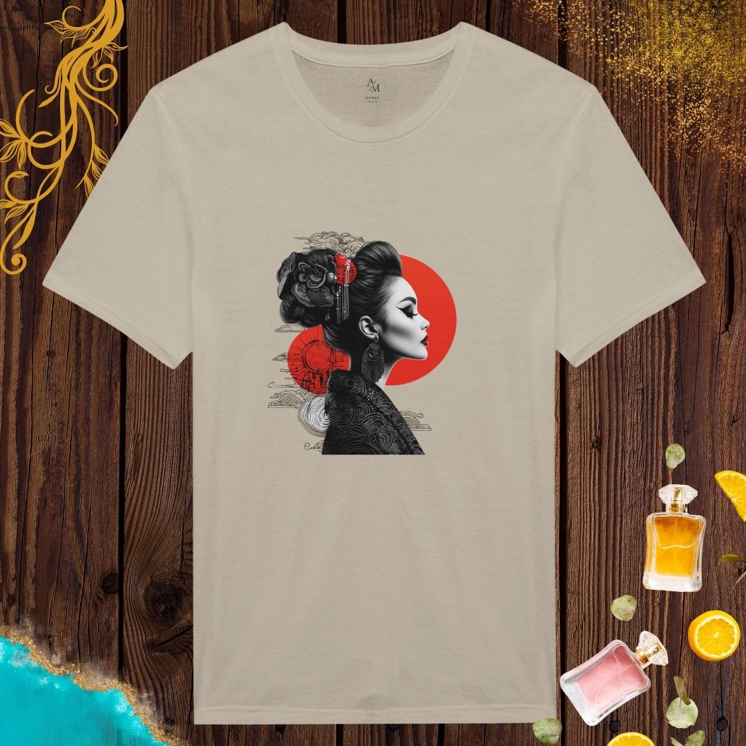 Cultures from around the world T-shirt: Geisha