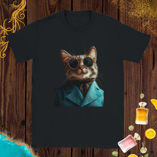 Cat at Animals Fashion Week T-shirt