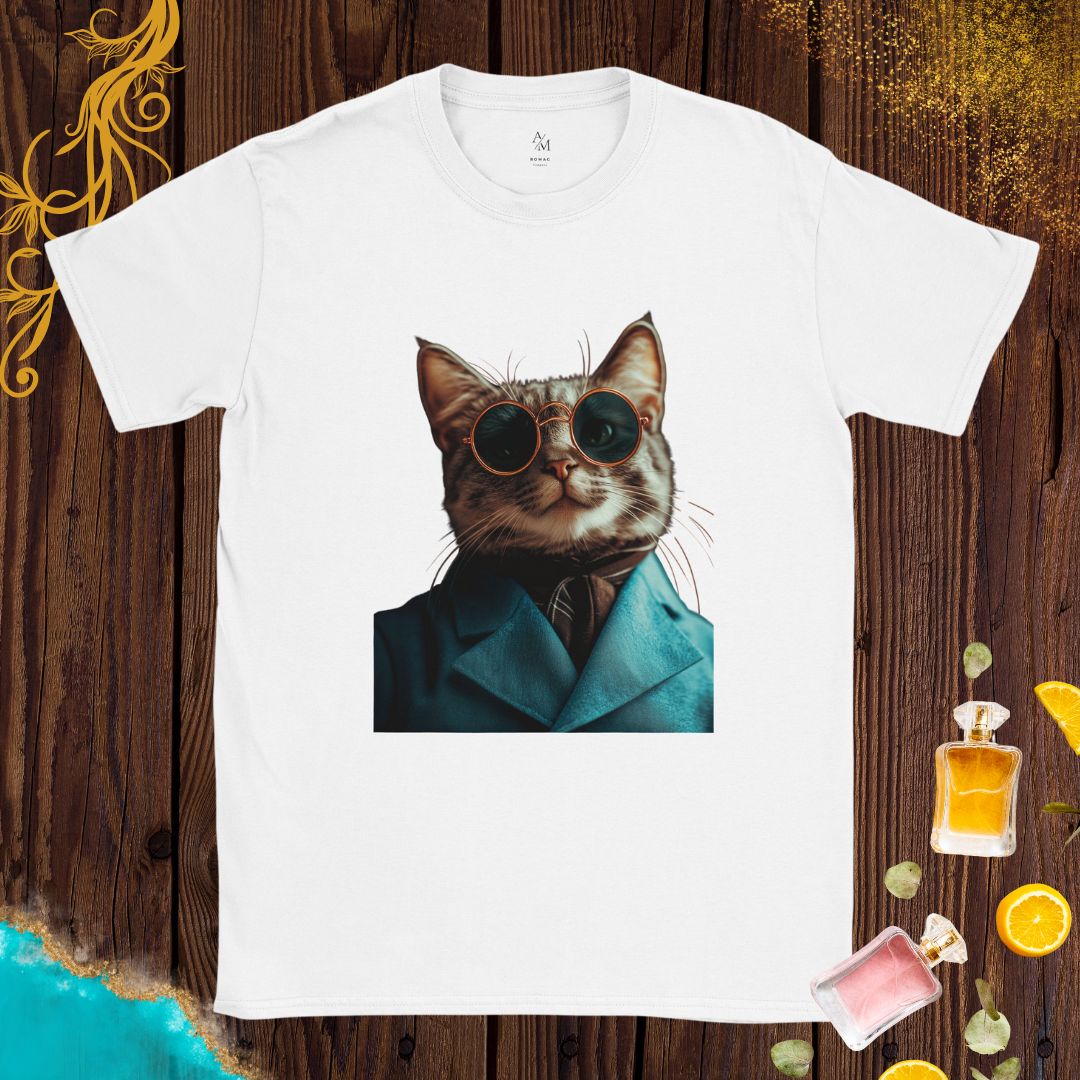 Cat at Animals Fashion Week T-shirt