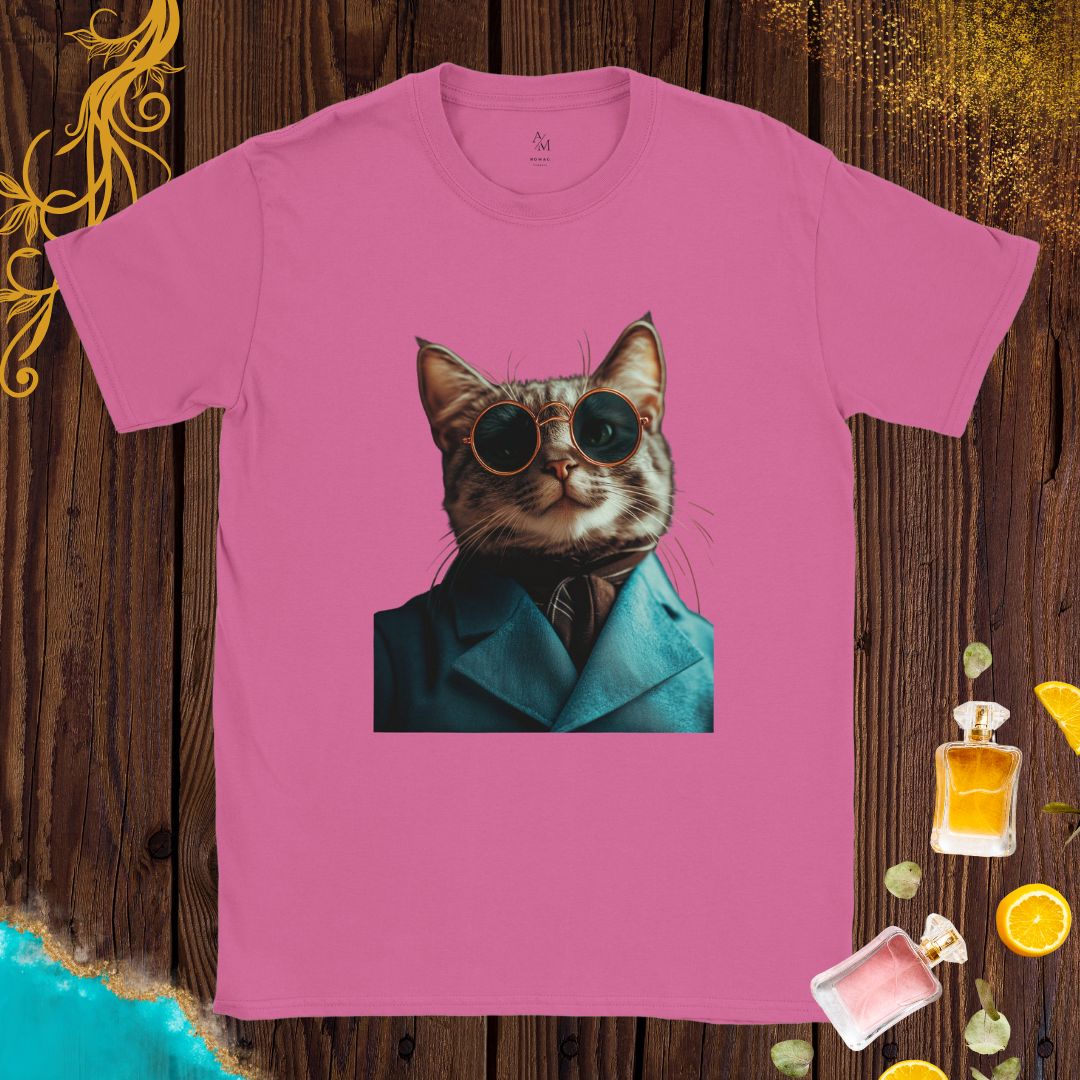 Cat at Animals Fashion Week T-shirt