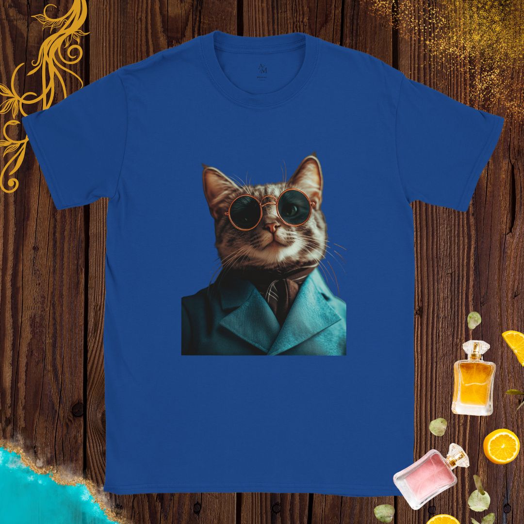 Cat at Animals Fashion Week T-shirt