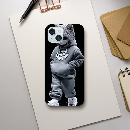 Chic Cat Street Style iPhone Tough Case - ROMAG Store