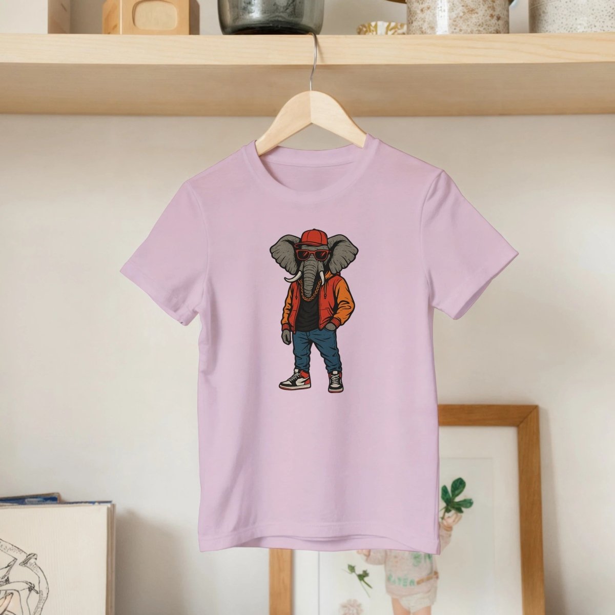 Hip - Hop Elephant Kids T-Shirt - ROMAG Store
