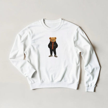 Grumpy Bear Streetwear Sweatshirt – Unleash Your Wild Side in 6 Colors - ROMAG Store