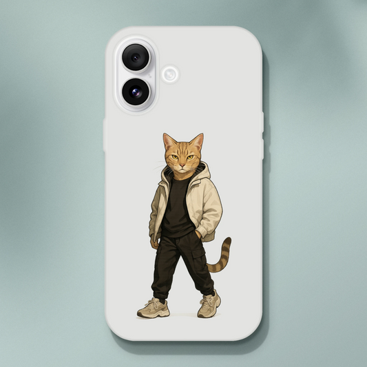 Cool Cat Streetwear iPhone Flexi Case - ROMAG Store