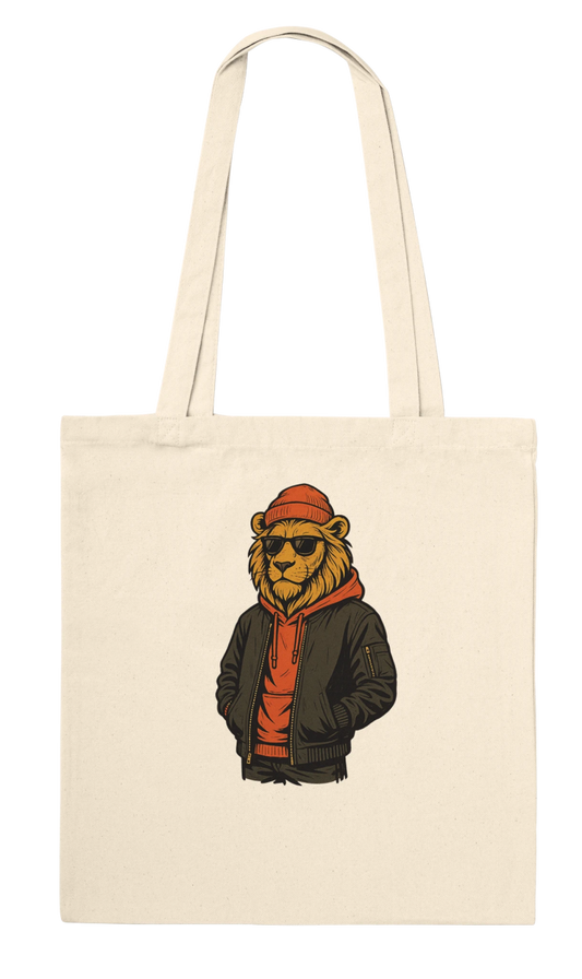 Cool Lion Urban Streetwear Tote Bag - ROMAG Store