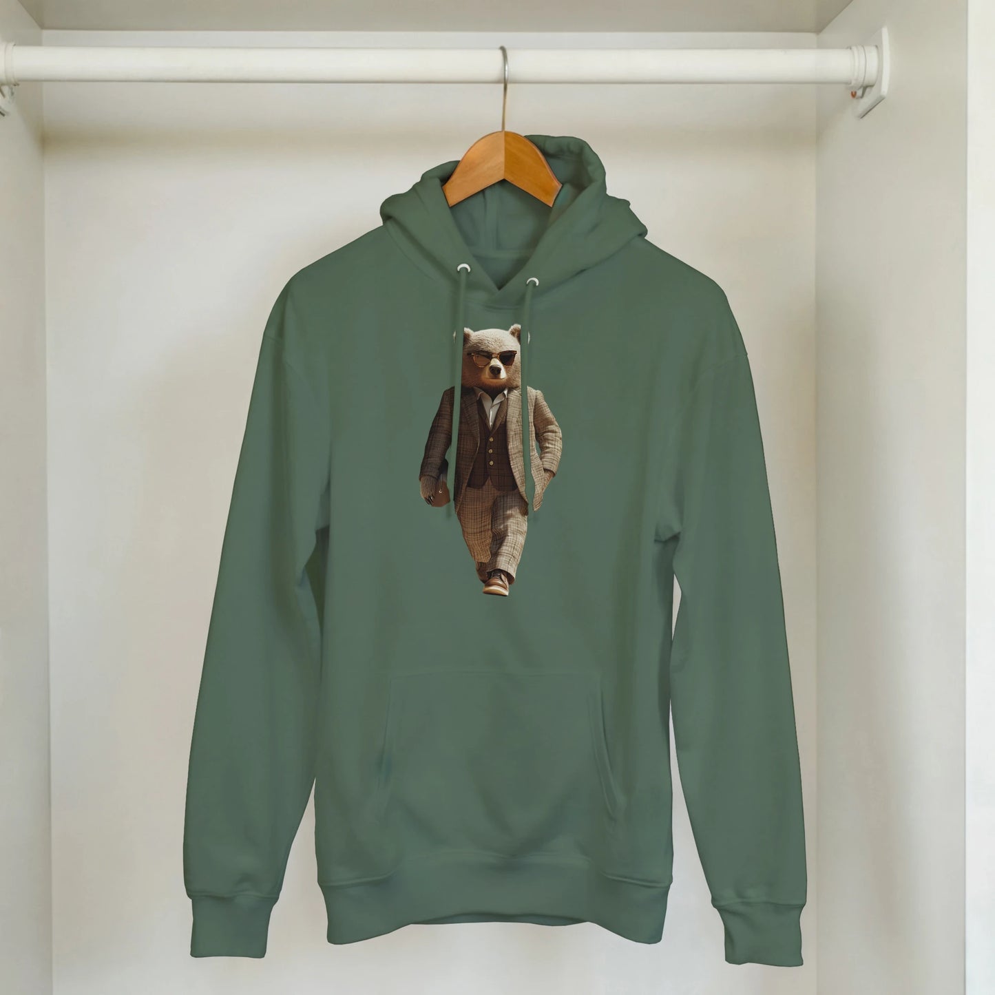 Dapper Bear Streetwear Hoodie - ROMAG Store
