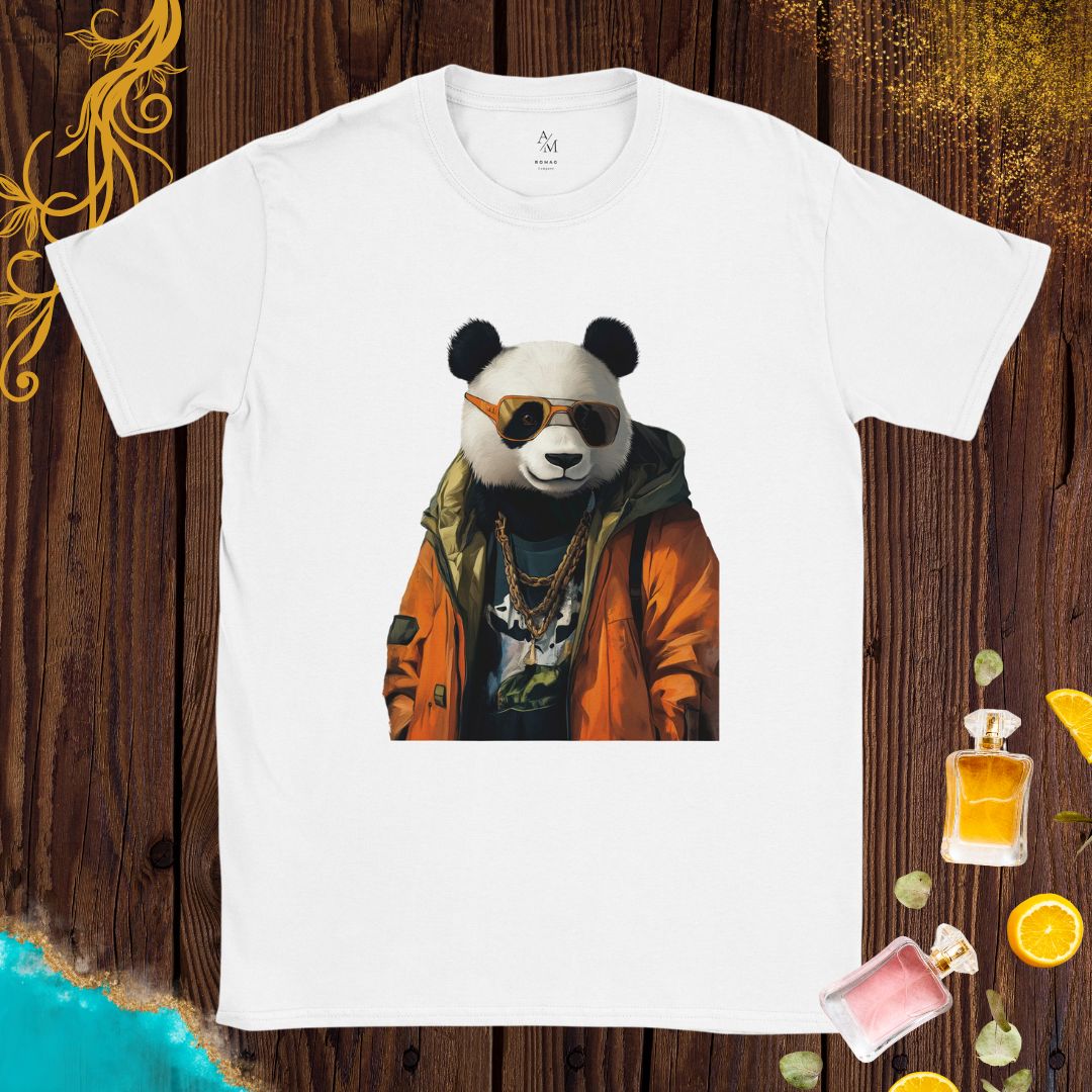 Modern Panda at Animal Fashion Week T-shirt