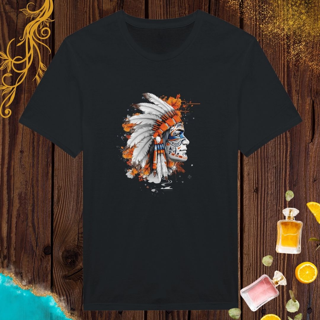 Cultures from around the world T-shirt: Feather