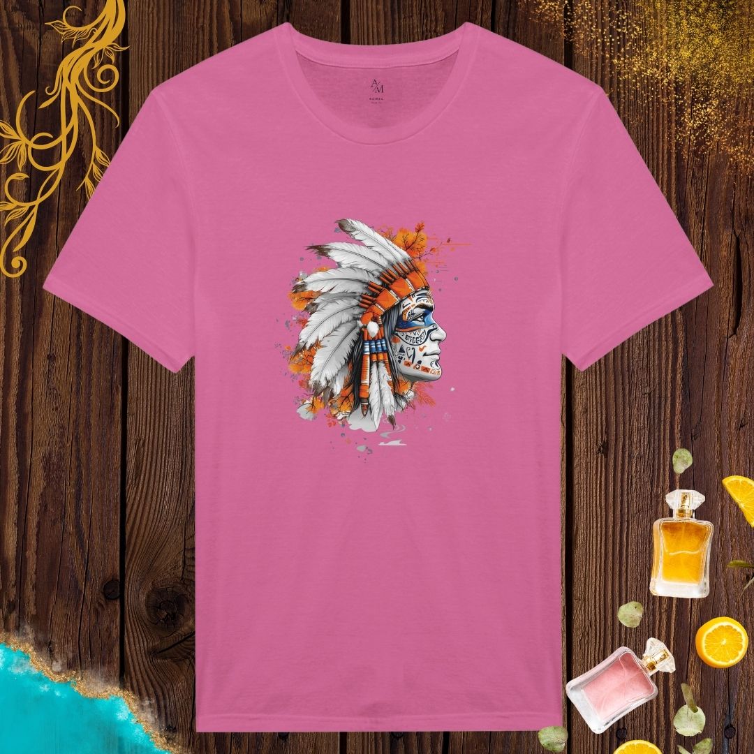 Cultures from around the world T-shirt: Feather