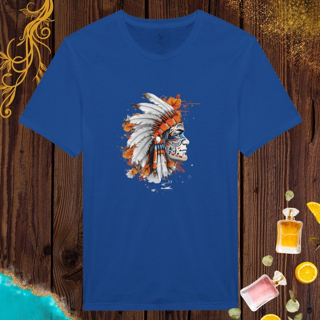 Cultures from around the world T-shirt: Feather