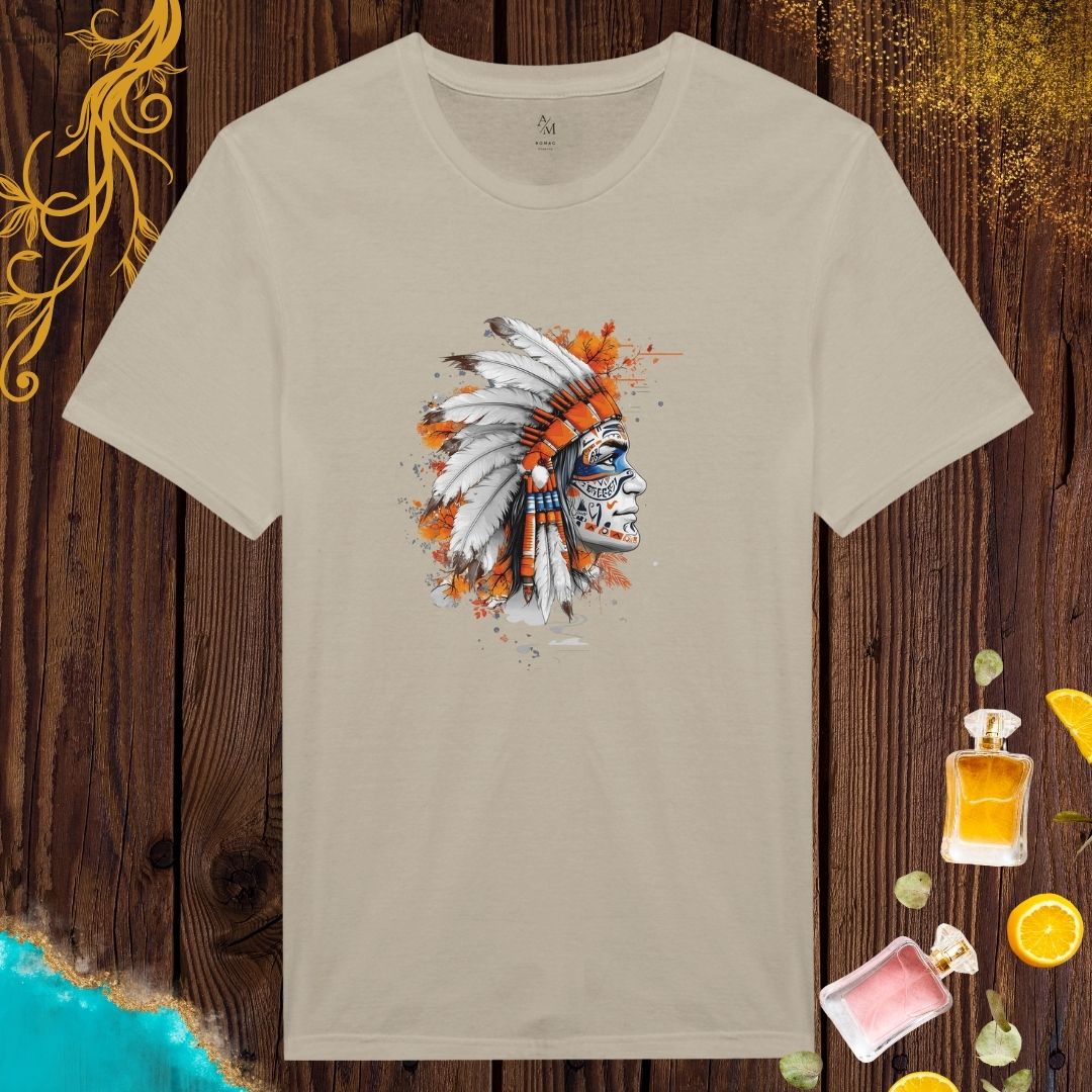 Cultures from around the world T-shirt: Feather