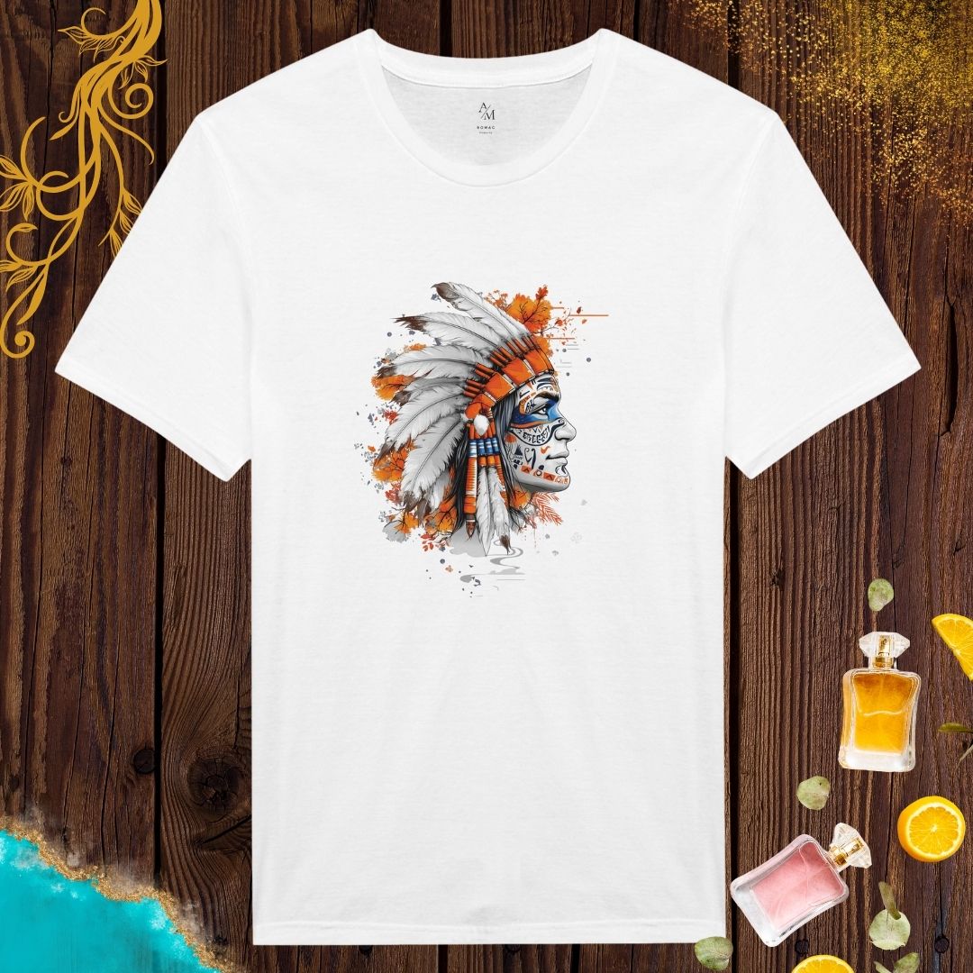 Cultures from around the world T-shirt: Feather