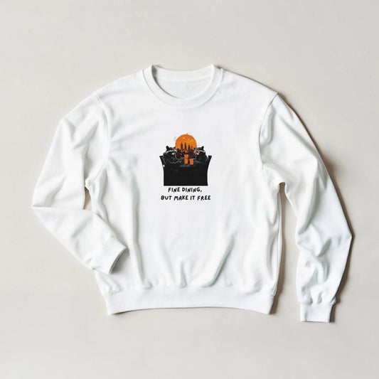 Raccoon City Diner Sweatshirt – Urban Streetwear with Attitude in 6 Colors - ROMAG Store