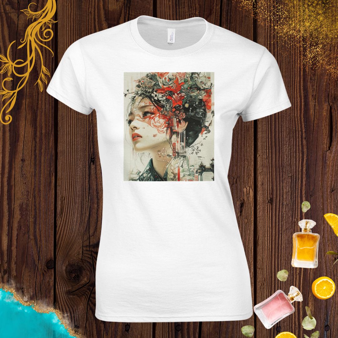 Cultures from around the world Womens T-shirt: Asian art