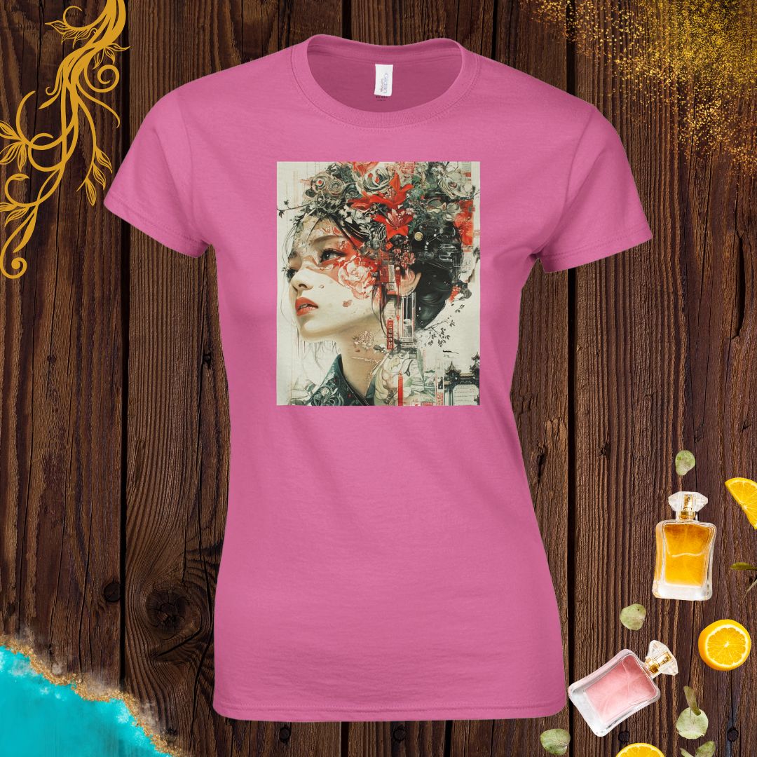 Cultures from around the world Womens T-shirt: Asian art