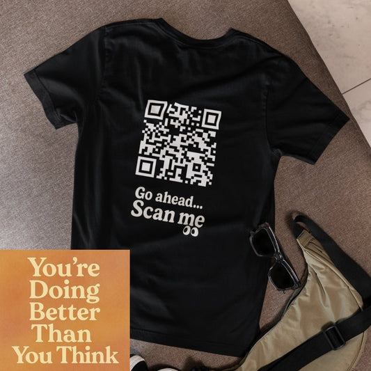 Doing better QR T-shirt - ROMAG Store
