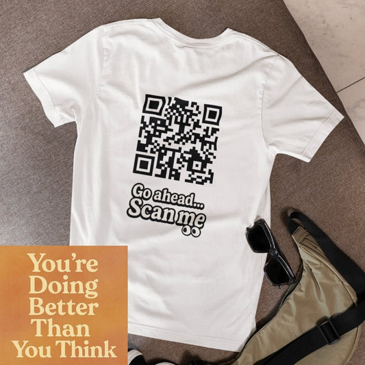 Doing better QR T-shirt - ROMAG Store
