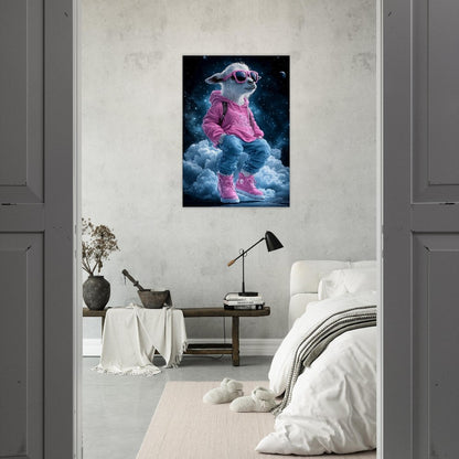 Cosmic Goat Canvas - ROMAG Store
