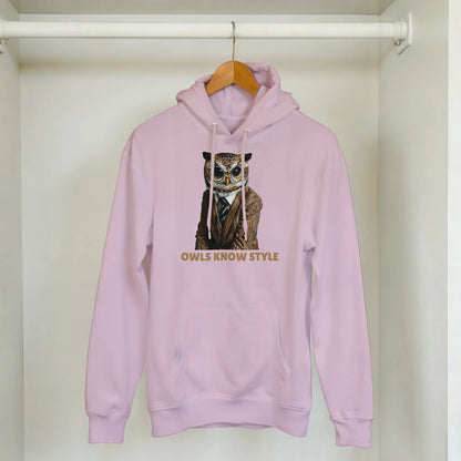 Sophisticated Owl Style Hoodie - ROMAG Store