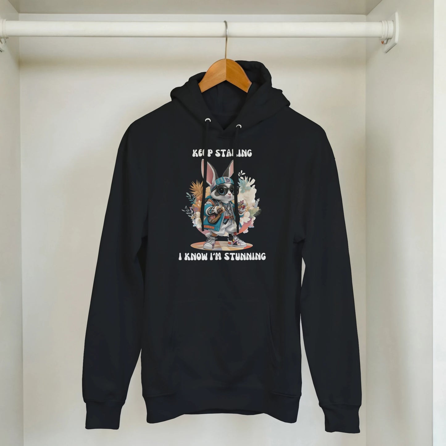 Chic Street Style Bunny Hoodie - ROMAG Store