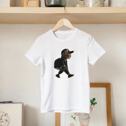 Cool Cat Street Style Kids T-shirt - ROMAG Store