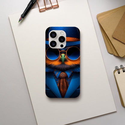 Sophisticated Owl in Fedora iPhone Tough Case - ROMAG Store