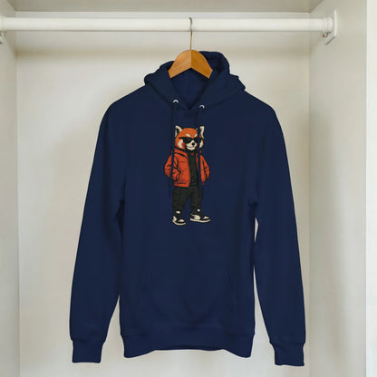Cool Red Panda Streetwear Hoodie - ROMAG Store