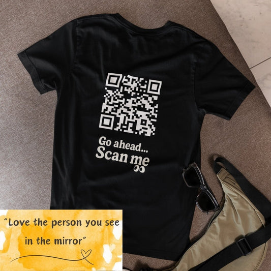Love the person QR T-shirt - ROMAG Store