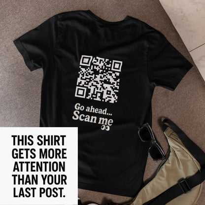 More attention QR T-shirt - ROMAG Store