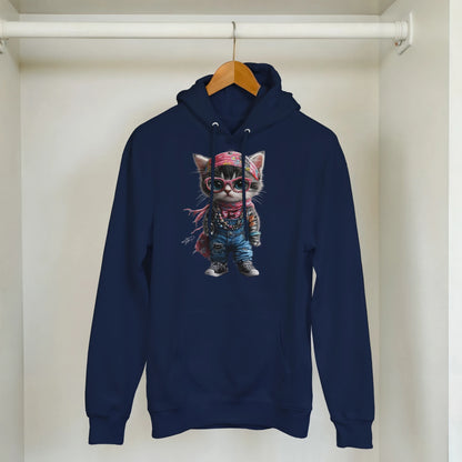 Boho Chic Cat Hoodie - ROMAG Store