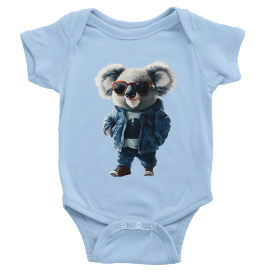 Cool Koala Street Style Baby Short Sleeve Bodysuit - ROMAG Store
