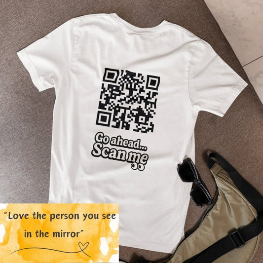 Love the person QR T-shirt - ROMAG Store