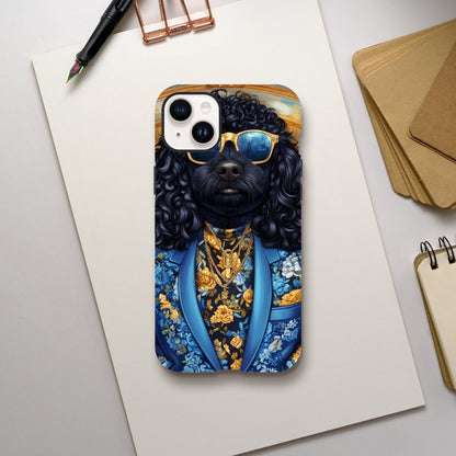 Regal Poodle Fashionista iPhone Tough Case - ROMAG Store