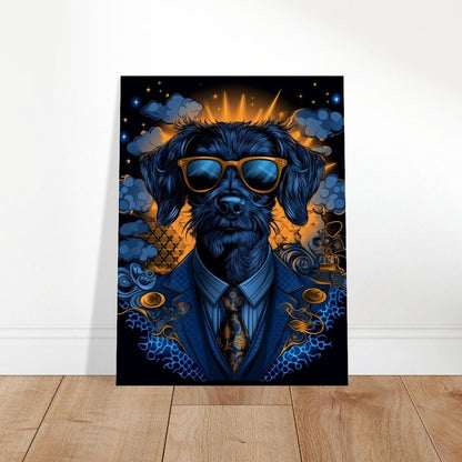 Dog Undercover Canvas Art - ROMAG Store