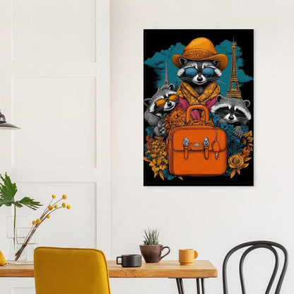 Raccoon Fashion Canvas - ROMAG Store