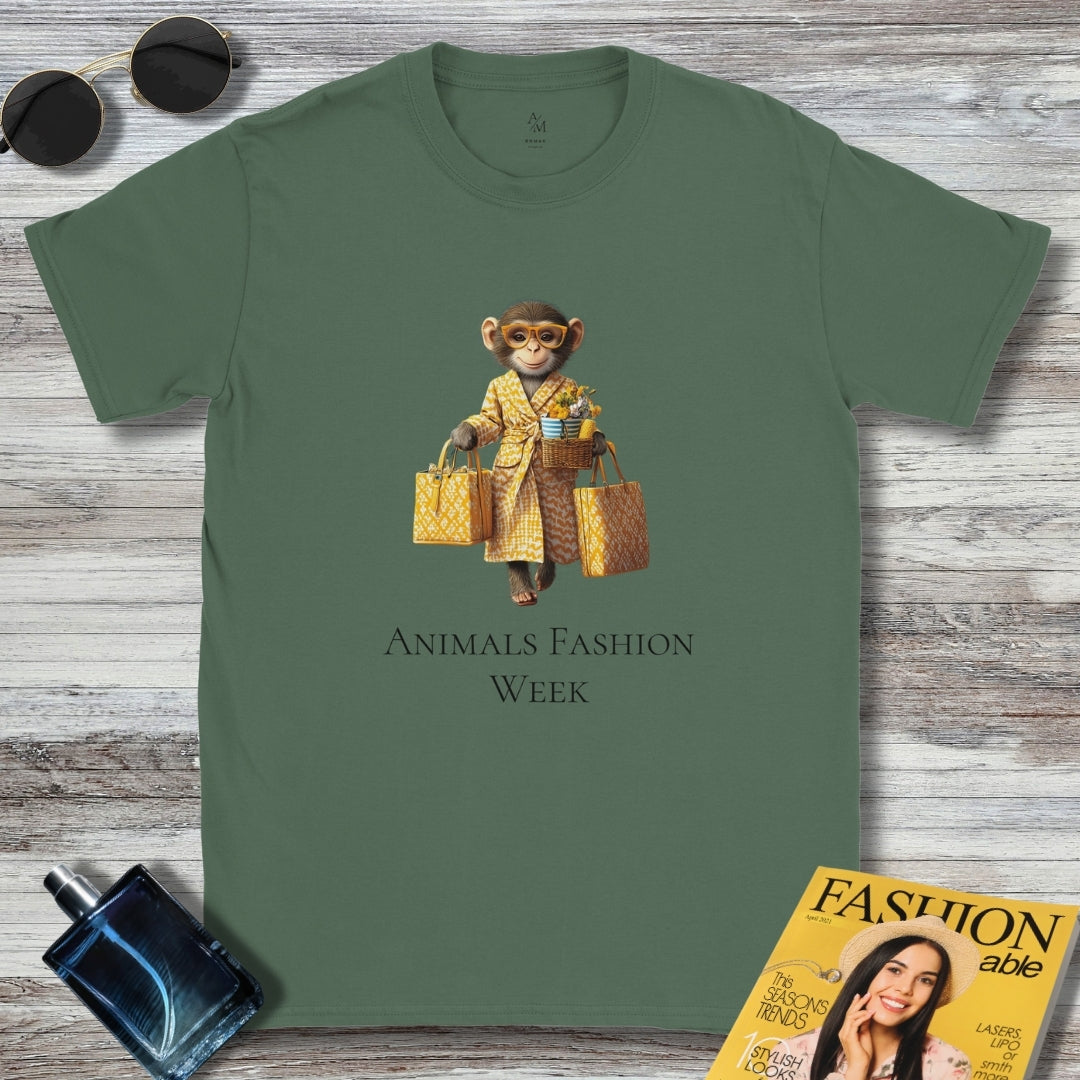 Elegant Lady Monkey AFW T-shirt