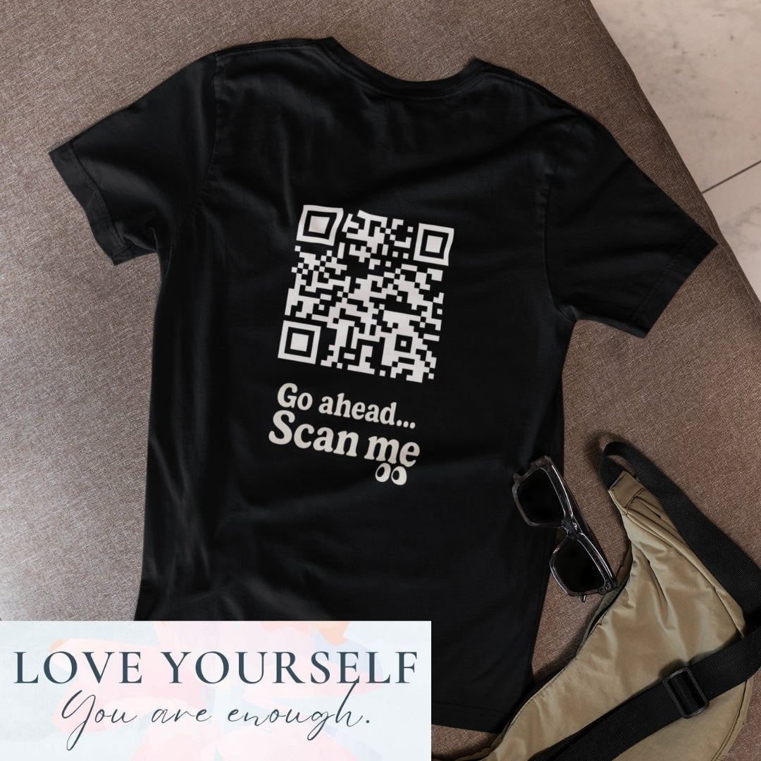 Love yourself QR T-shirt - ROMAG Store