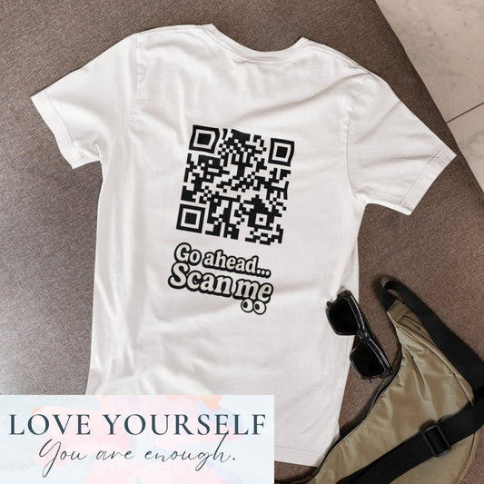 Love yourself QR T-shirt - ROMAG Store