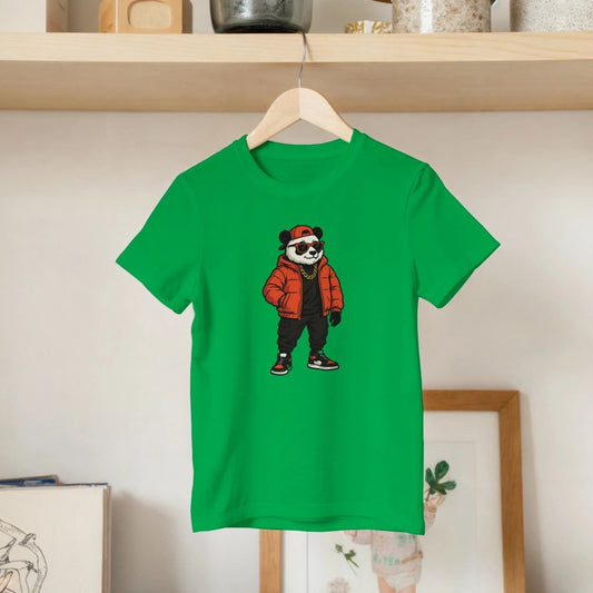 Cool Panda Bear Kids T-shirt - ROMAG Store