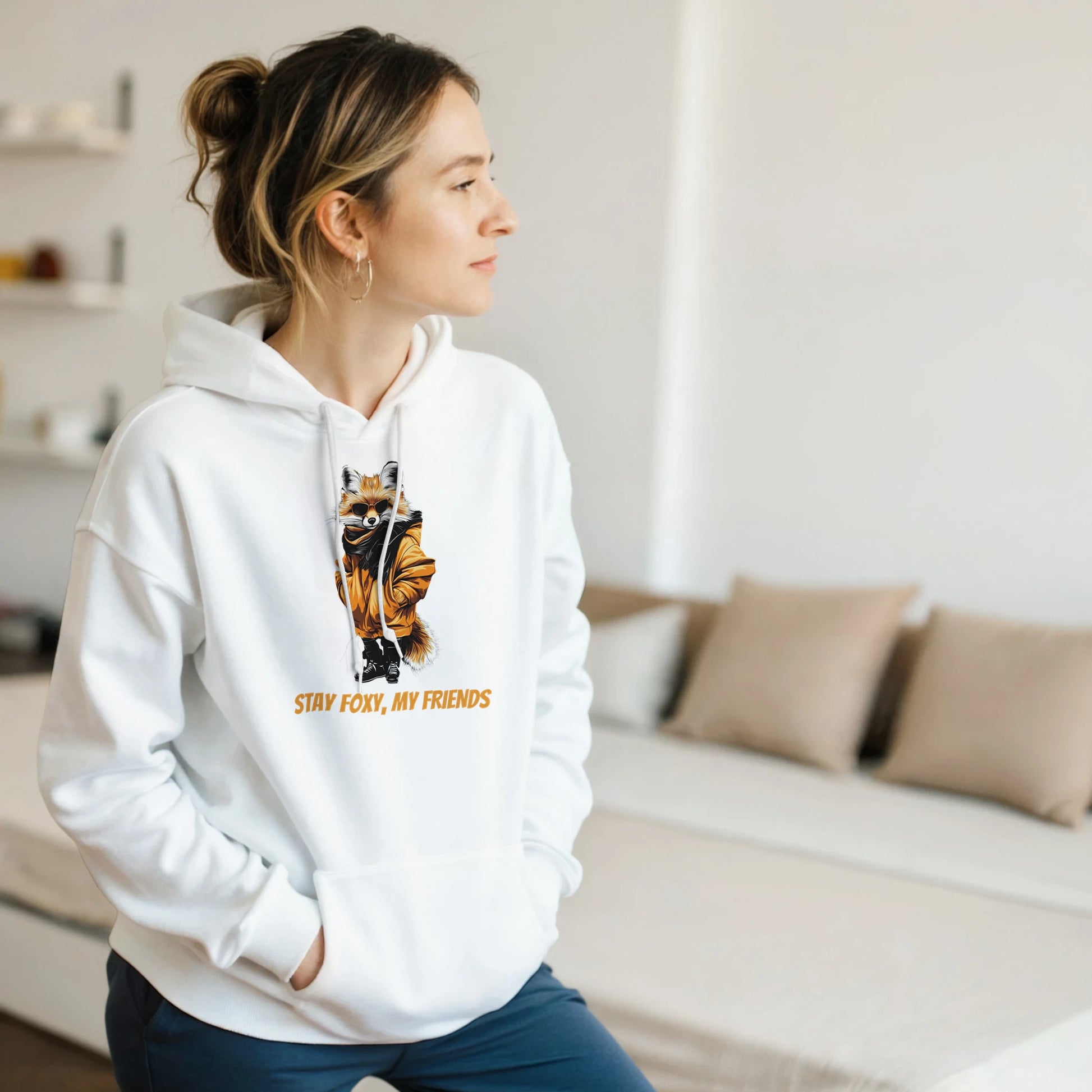 Stay Foxy Hoodie - ROMAG Store