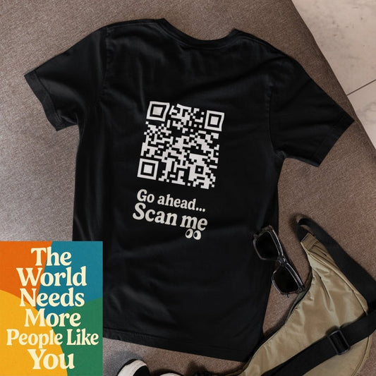 More people like you QR T-shirt - ROMAG Store