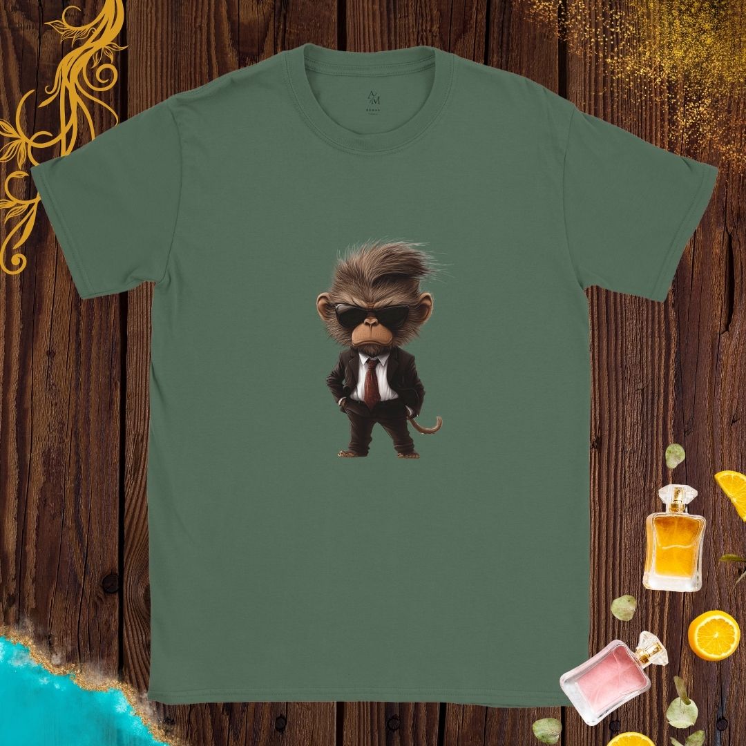 Monkey investigator at Animals Fashion Week T-shirt