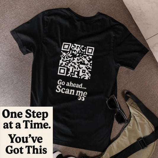 One step QR T-shirt - ROMAG Store