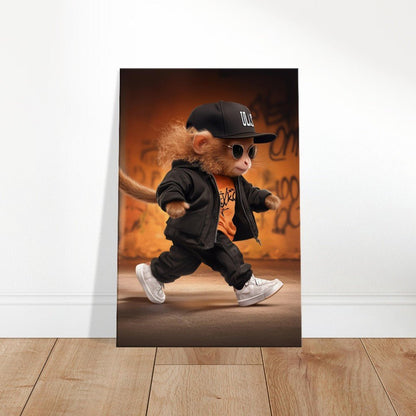 Urban Chic Monkey Canvas Art - ROMAG Store