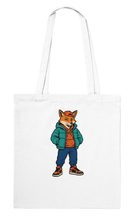 Cool Fox Streetwear Tote Bag - ROMAG Store